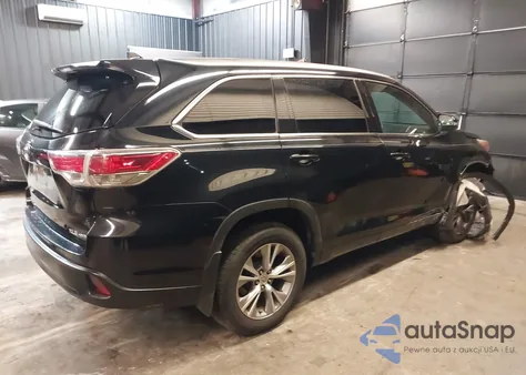 2015 Toyota Highlander Xle V6 from USA, damaged, VIN 5TDJKRFH7FS109674